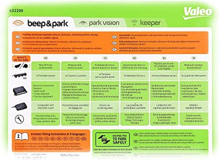 Image du produit Valeo Aide au stationnement Beep Park KIT1