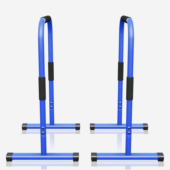 Actual product image Gorilla Sports Push Up Stand Dip Bars