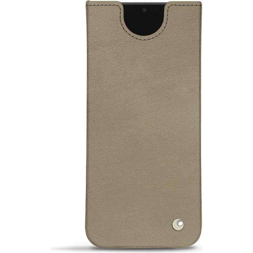 Noreve Lederschutzhülle (Samsung Galaxy S22 Ultra (5G)), Smartphone Hülle, Beige
