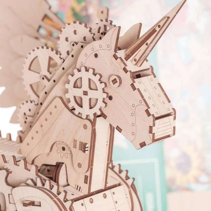 Actual product image Mr Playwood Unicorn 156 parts
