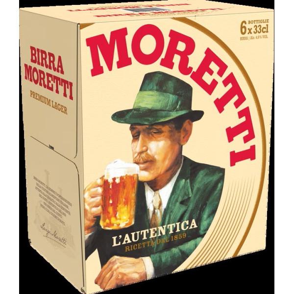 Produktbild Birra Moretti L'Autentica (6 x 33 cl)