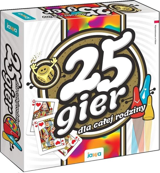 Productafbeelding Jawa 25 gezelschapsspelletjes voor het hele gezin (Pools)
