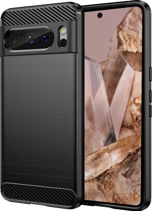 Actual product image Screenguard Carbon Brushed Soft TPU (Google Pixel 8 Pro)