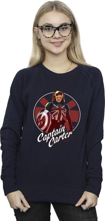 Image du produit - Sweat WHAT IF CAPTAIN CARTER - Femme (XXL)