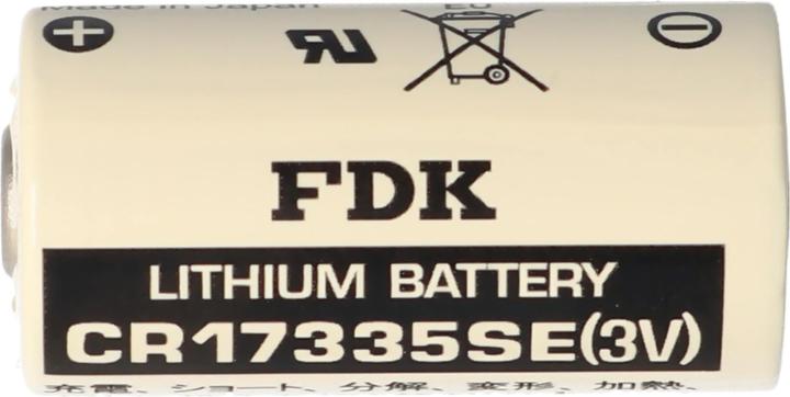 Immagine prodotto FDK Akku Sanyo Lithium Batterie CR17335 SE Size 2/3A, ohne Lötfahnen CR17335SE (1 pz., 2/3 A, 1800 mAh)