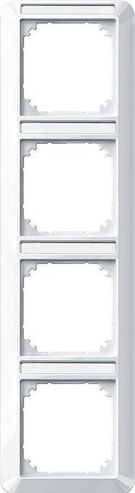 Produktbild Merten Rahmen 4f polws glz vert 1-M BSF Kst 385419