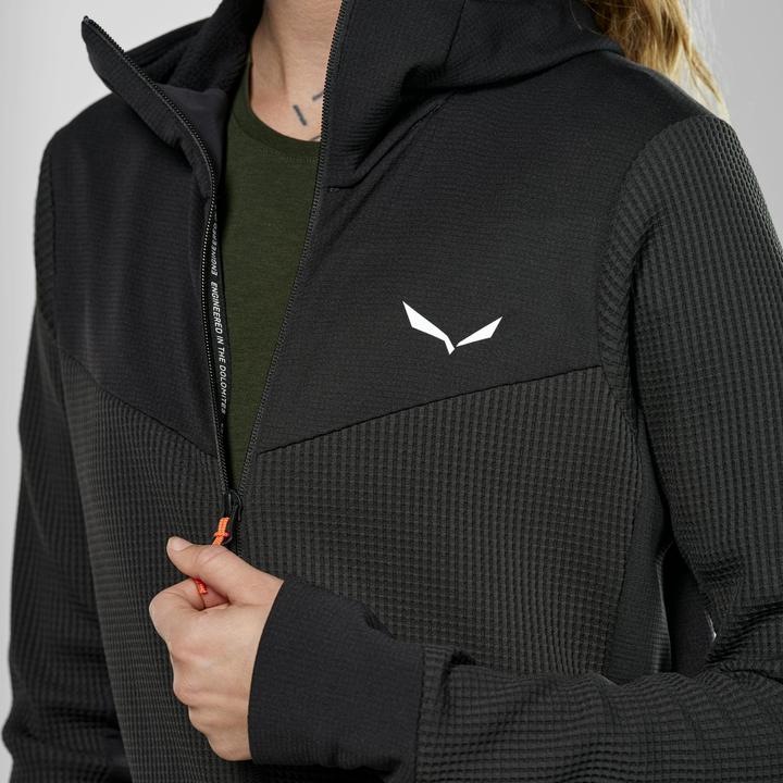 Actual product image Salewa Puez Waffle Hybrid Polarlite Hooded Jacket Da (34, 40, XS)