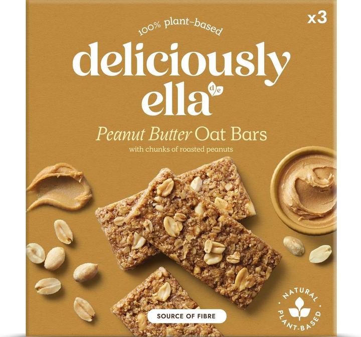 Deliciously Ella Erdnussbutter Haferriegel 3 x 50g (150 g)