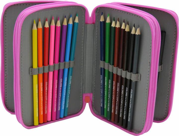 Image du produit CyP Brands Pepa Pig trousse à crayons à trois compartiments