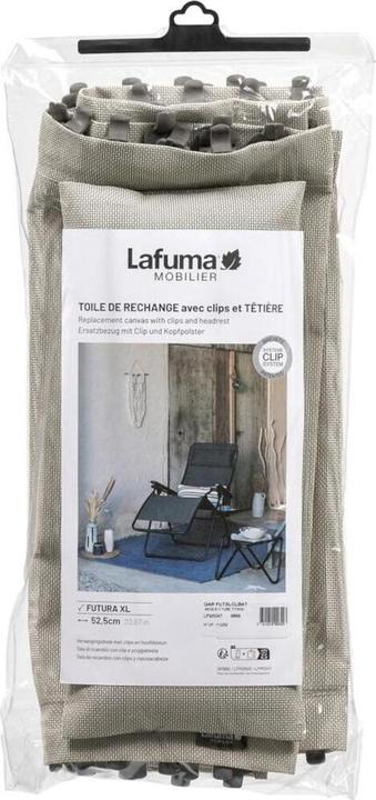 Image du produit Lafuma Futura Kit Toile de rechange XL Clip pour Relax Rsx XL - Rsxa XL- Rsxa Clip XL - Futura XL