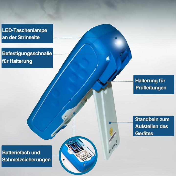 Actual product image Peaktech P 3443 Digital multimeter (CAT III 1000V, CAT IV 600V)