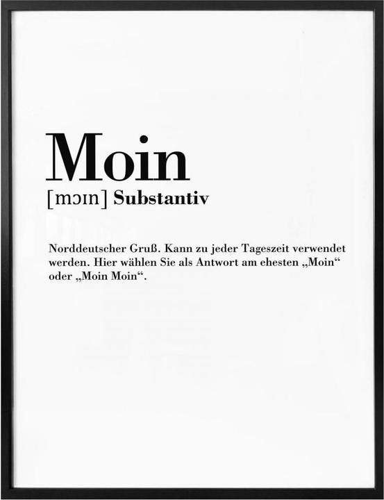 Immagine prodotto Trenddeko Grammatica Moin (60 x 80 cm)