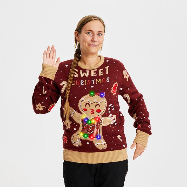 Christmas Sweats Cute Cookie Woman
