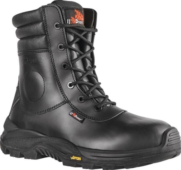 Produktbild U-Power Sicherheitswinterstiefel LEOPARD Grösse 45 schwarz S3 HRO CI SRC EN ISO 20345 Glattleder (S3, 45)