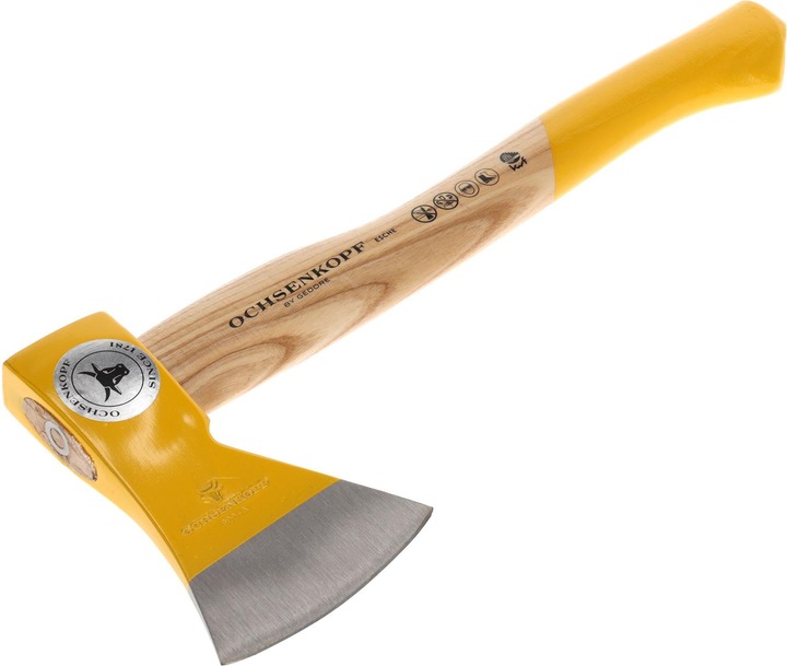 Immagine prodotto Ochsenkopf Ascia forestale, Bordo lucido, Robusto legno di frassino, 38 cm, 1,1 kg