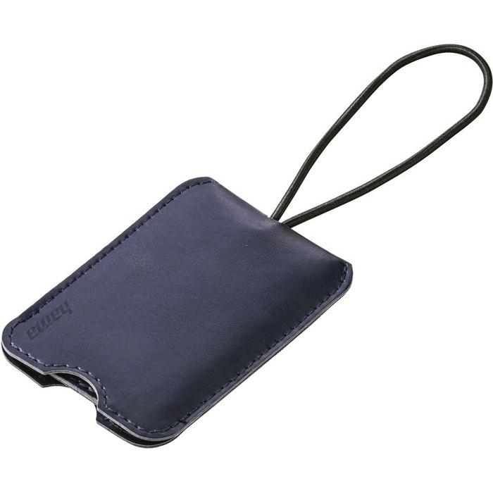 Hama, Reisezubehör, Gepäckanhänger mit verdecktem Adressfeld, Blau, (Schlösser & Anhänger)