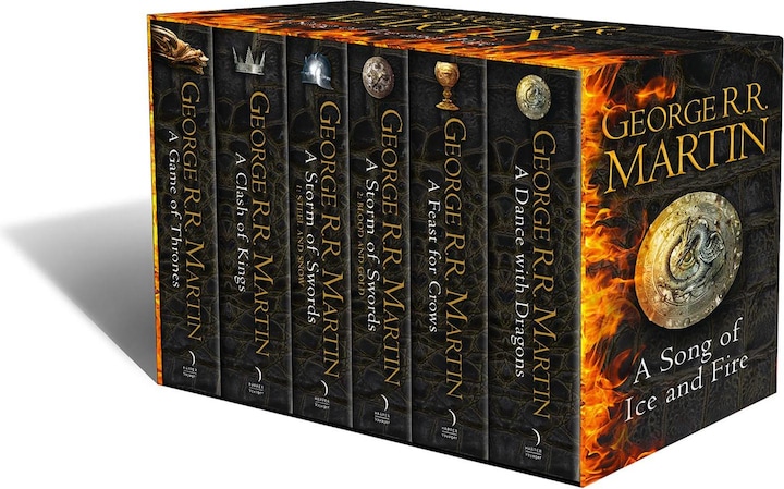 Image du produit A Song of Ice and Fire, 6 Vols. (Anglais, George R.R. Martin, 2012)