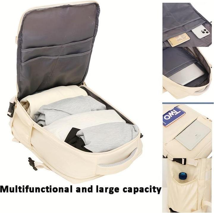 Produktbild Only-Bags.Store Vielseitiger Reiserucksack mit Schuhfach - stylisches und strapazierfähiges Nylon, verstellbare