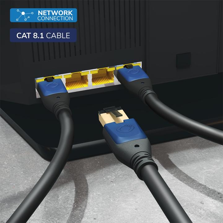 Produktbild Oehlbach RJ45 Netzwerkkabel 1m (S/UTP, CAT8.1, 1 m)