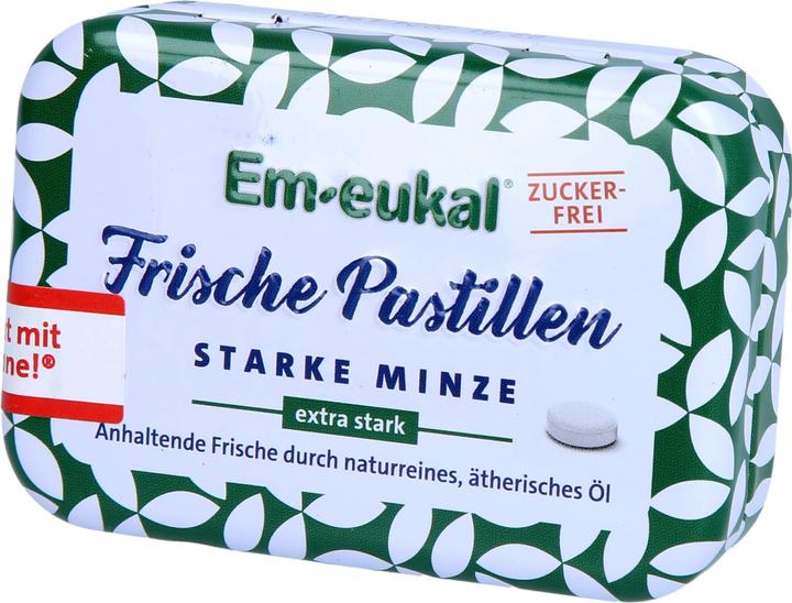 Immagine prodotto Em-eukal Pastiglie fresche di menta forte senza zucchero con xilitolo (20 pz., 20 g)