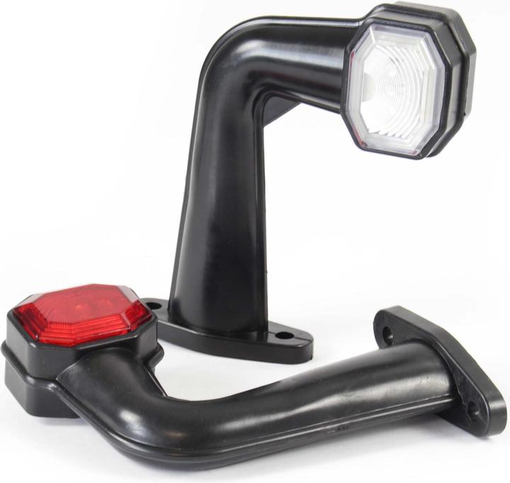 Image du produit Wiltec Feu de gabarit Latéral 2x 6 LED Feu d’encombrement Camion Remorque Auto Éclairage Routier