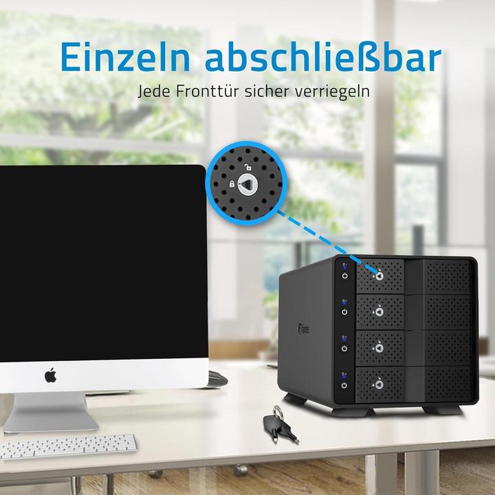 Productafbeelding Fantec MB-X4U31 4x 3,5 behuizing (3.5")