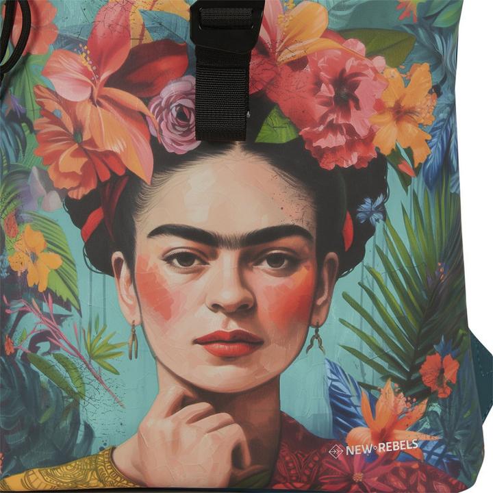 Immagine prodotto New Rebels Mart Arts Flowerhead Rolltop Backpack
