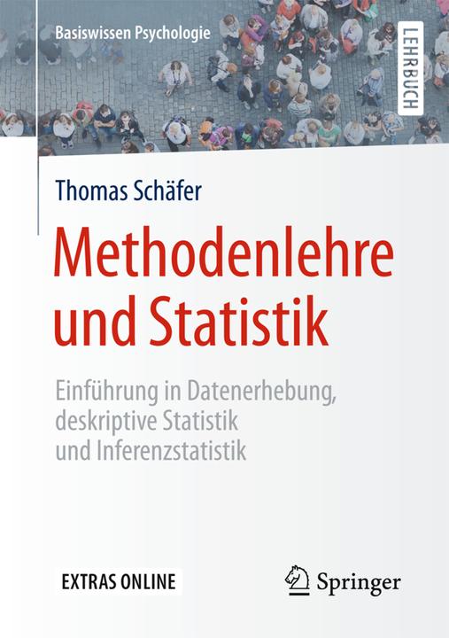 Produktbild Methodenlehre und Statistik (Deutsch, Thomas Schäfer, 2016)