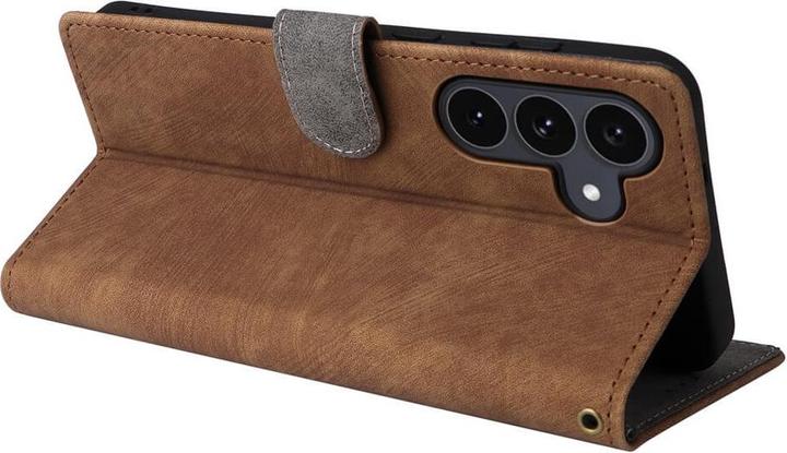 Actual product image Cover-Discount Galaxy S25 FE - Ledertasche mit RFID Blocker (Samsung Galaxy S25 FE)