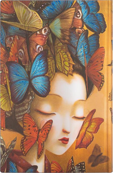 Image du produit Paperblanks Softcover Flexi Carnet Madame Butterfly (À rayures, Couverture souple)