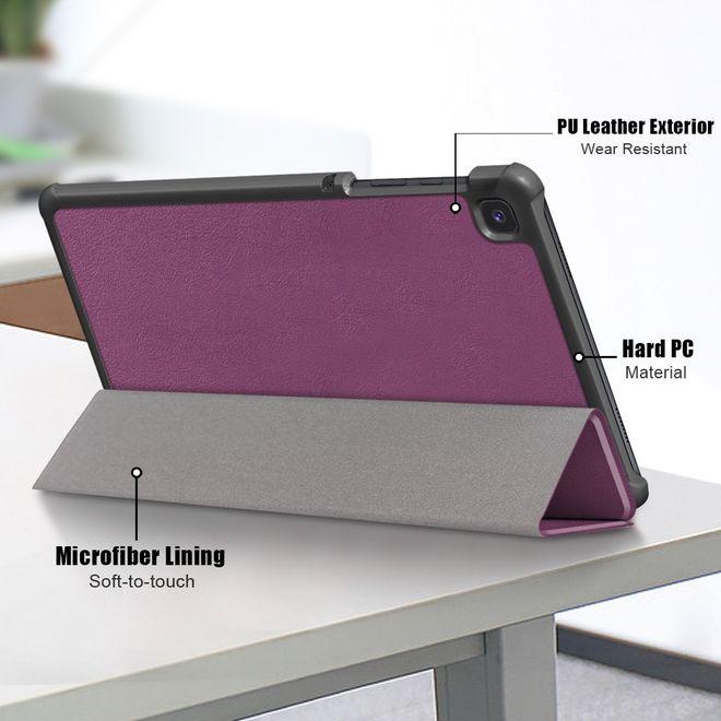 Actual product image MU Classic Triple foldable leather cover (Galaxy Tab A7 Lite 8.7)