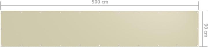 Produktbild vidaXL Sichtschutz Balkon (90 cm)