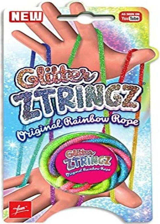 Image du produit Fun Ztringz Glitter Rope arc-en-ciel