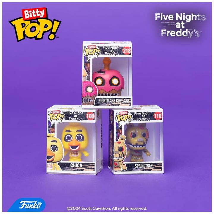Funko Bitty POP! Five Nights at Freddy's (FNAF) Und Eine Überraschungs-Mini-Figur - 0.9 Inch (2.2 cm
