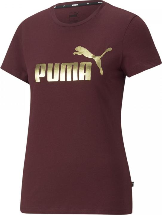 Actual product image Puma ESS+ Metallic Logo Tee (XS)