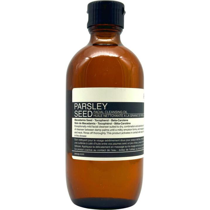 Aesop, Gesichtsreinigung, Parsley Seed Facial Cleansing Oil (Öl, 200 ml)