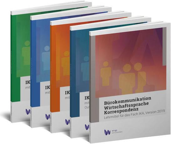 Produktbild Wings Lernmedien IKA Gesamtpaket AU Windows 10 - Office 365 (Deutsch, Alessandro Biotti, Esther Wyss, Georges Wyttenbach, Marcel Romagosa, 2019)