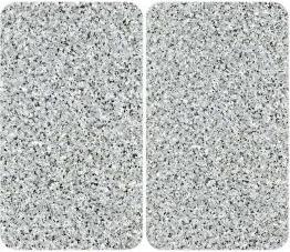 Image du produit Wenko Plaque de recouvrement en verre Universal Mod. Granit, set de 2 pièces pour tous les types de