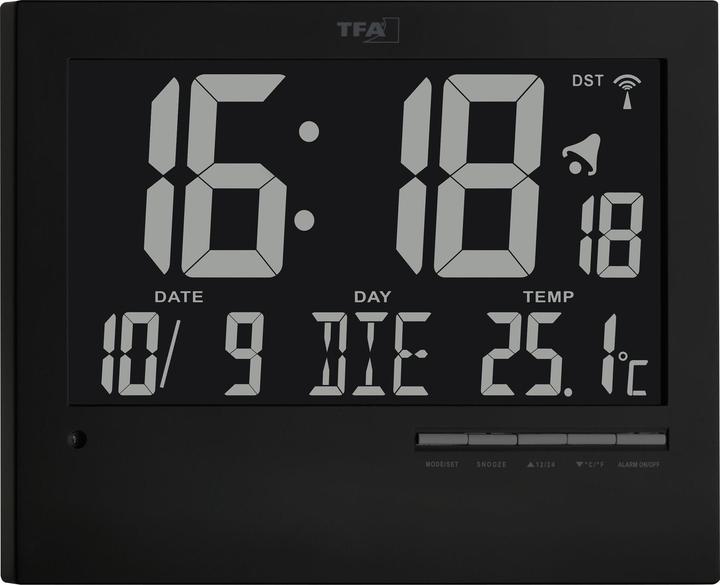 Produktbild TFA Funk-Wanduhr