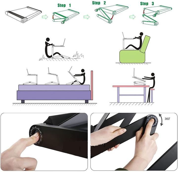 Produktbild LifeBasis Laptop Ständer