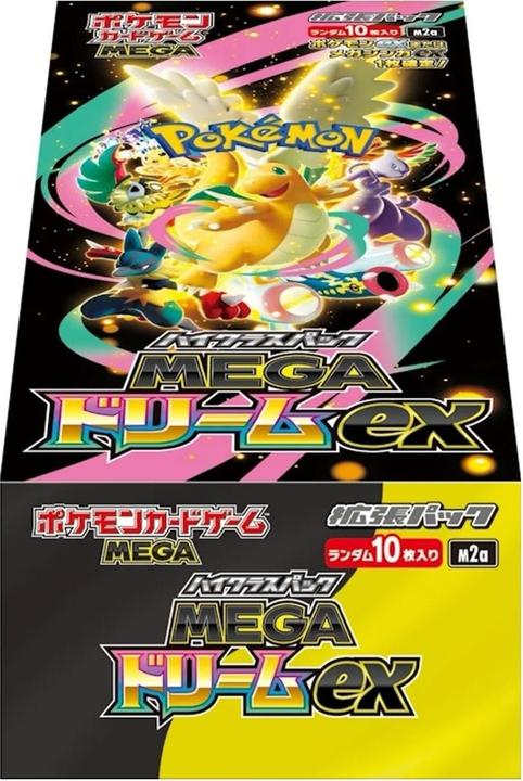 Actual product image Pokémon Mega Dream ex Booster Box - Mega Dream ex (pre-order) (Japanese, Booster display)