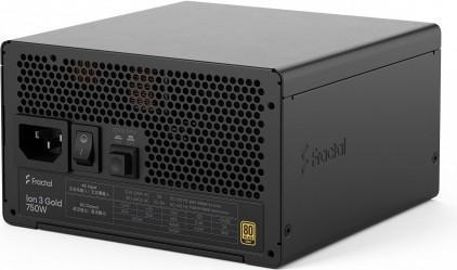 Fractal Power Supply Power Supply, Black | Ion 3 Gold | 750 W (750 W)