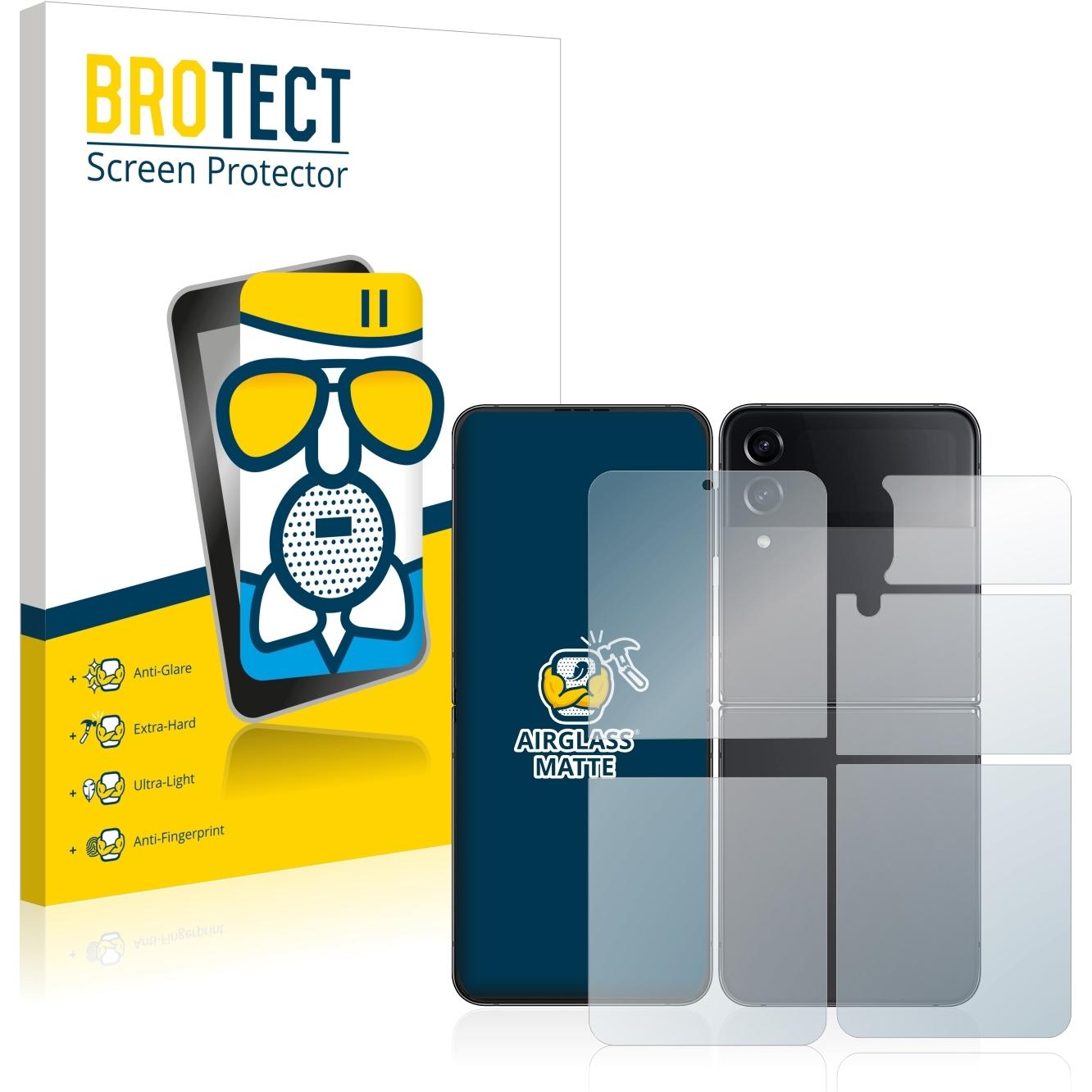 Thumbnail - BROTECT AirGlass Panzerglasfolie Matt (1 Stück, Samsung Galaxy S21), Smartphone Schutzfolie, Grau