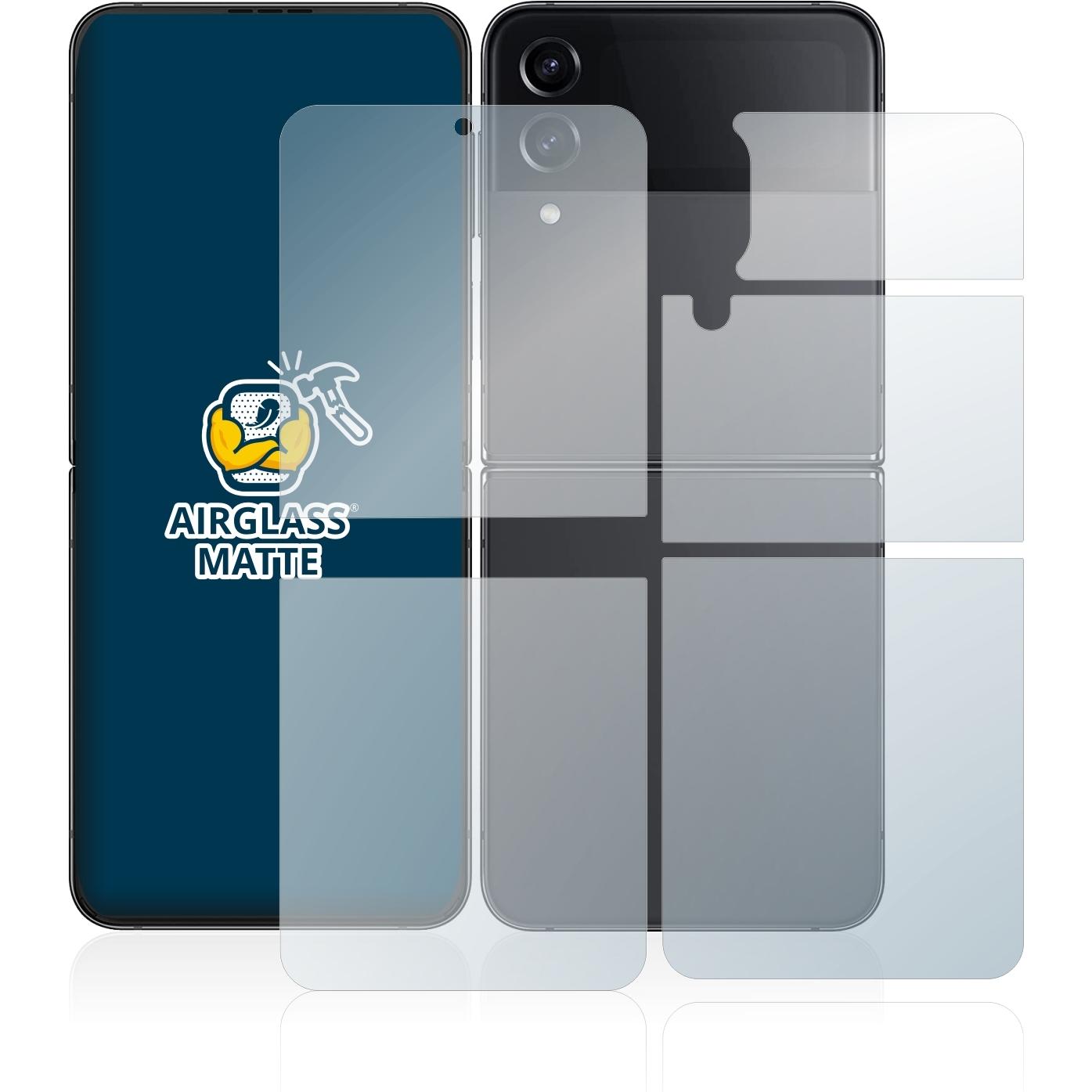 Thumbnail - BROTECT AirGlass Panzerglasfolie Matt (1 Stück, Samsung Galaxy S21), Smartphone Schutzfolie, Grau