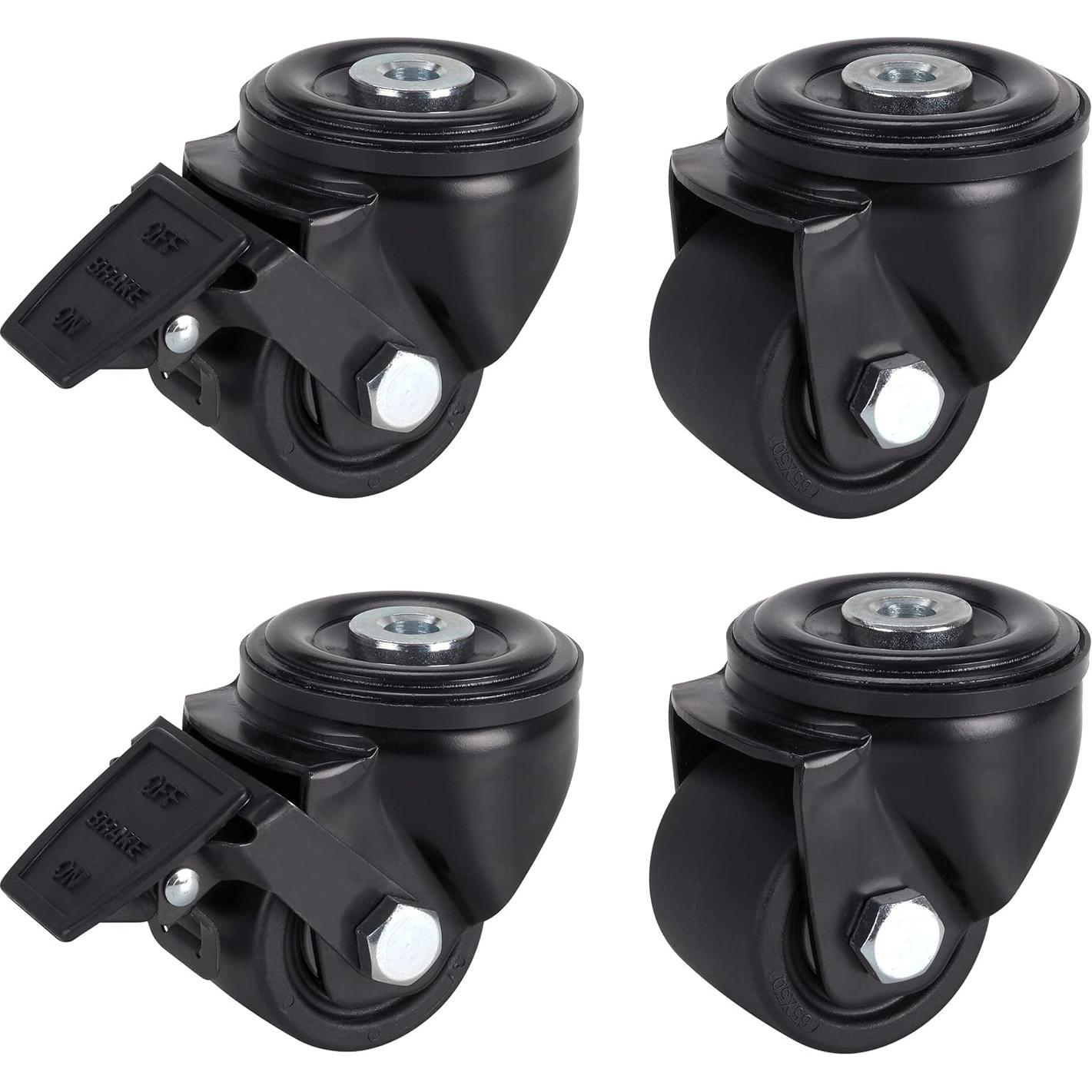 Dörner + Helmer, Ruote + Rotelle, 450067 Schwerlast-Lenkrolle Rad-Durchmesser 65 mm Tragfähigkeit max. 1500 kg 4