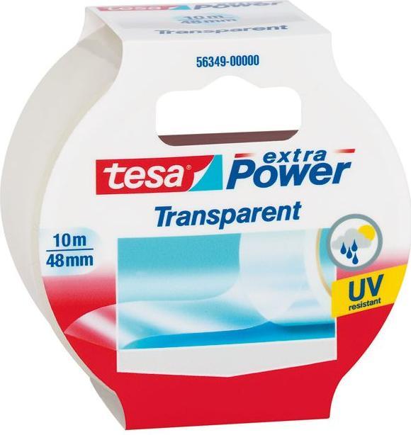 Produktbild tesa EXTRA POWER Reparaturband, transparent (48 mm)