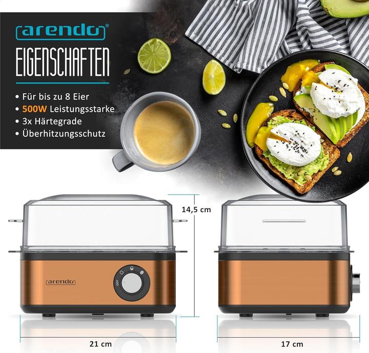 Produktbild Arendo Eierkocher Eight Cook