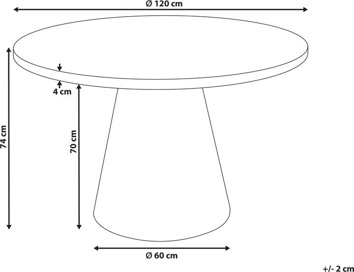 Actual product image Beliani Mere