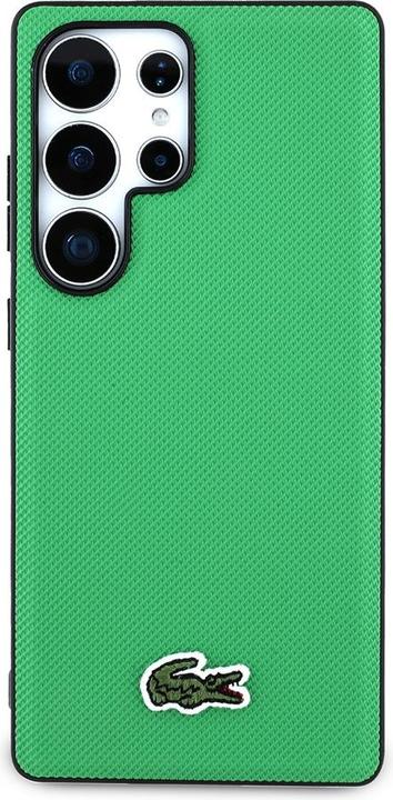 Immagine prodotto Lacoste Case Iconic Petit Pique Woven Logo MagSafe to Samsung Galaxy S25 Ultra green (Samsung Galaxy S25 Ultra)