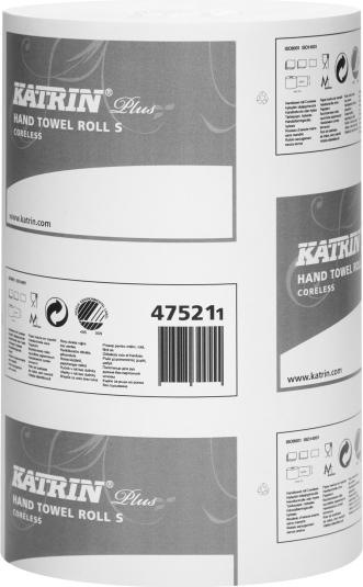 Actual product image Katrin Aftørringspapir Plus S 1-la 20,5cmx110m 12rl 475218 - (12 ruller pr. karton) (12 x)